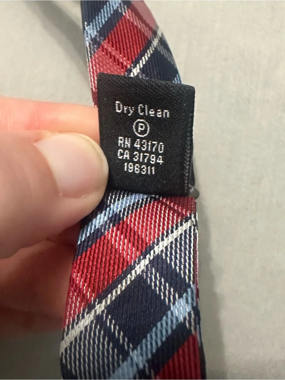 Stafford Tailored Culture Mens Bow Tie Red Navy Blue Light Blue Plaid Adjustable